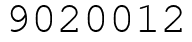 Число 9020012.
