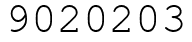 Число 9020203.