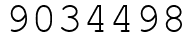 Число 9034498.