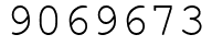 Число 9069673.