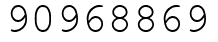 Число 90968869.