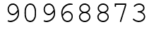 Число 90968873.