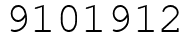 Число 9101912.
