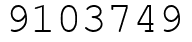 Число 9103749.