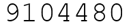 Число 9104480.