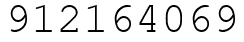 Число 912164069.