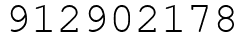 Число 912902178.