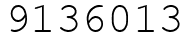 Число 9136013.