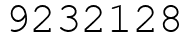 Число 9232128.