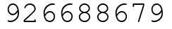 Число 926688679.