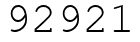 Число 92921.