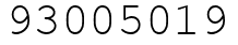 Число 93005019.