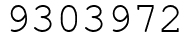 Число 9303972.