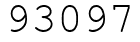 Число 93097.