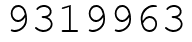 Число 9319963.