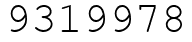 Число 9319978.