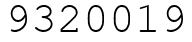 Число 9320019.