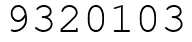 Число 9320103.