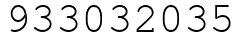 Число 933032035.