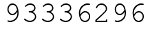 Число 93336296.