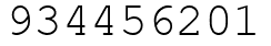 Число 934456201.