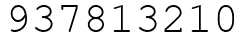 Число 937813210.