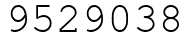 Число 9529038.