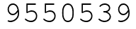 Число 9550539.