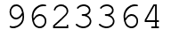 Число 9623364.