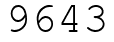 Число 9643.