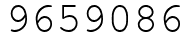 Число 9659086.