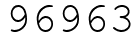 Число 96963.