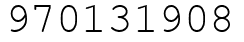 Число 970131908.