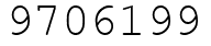 Число 9706199.