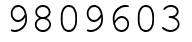 Число 9809603.