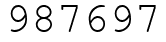 Число 987697.