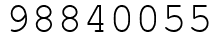 Число 98840055.