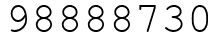 Число 98888730.