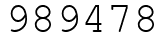 Число 989478.