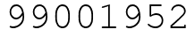 Число 99001952.