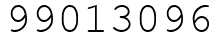 Число 99013096.