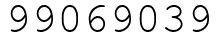 Число 99069039.