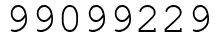 Число 99099229.