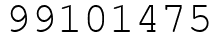 Число 99101475.