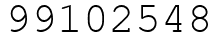 Число 99102548.