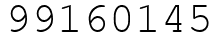 Число 99160145.