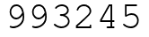 Число 993245.