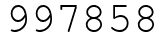 Число 997858.