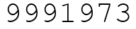 Число 9991973.