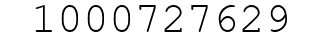 Number 1000727629.